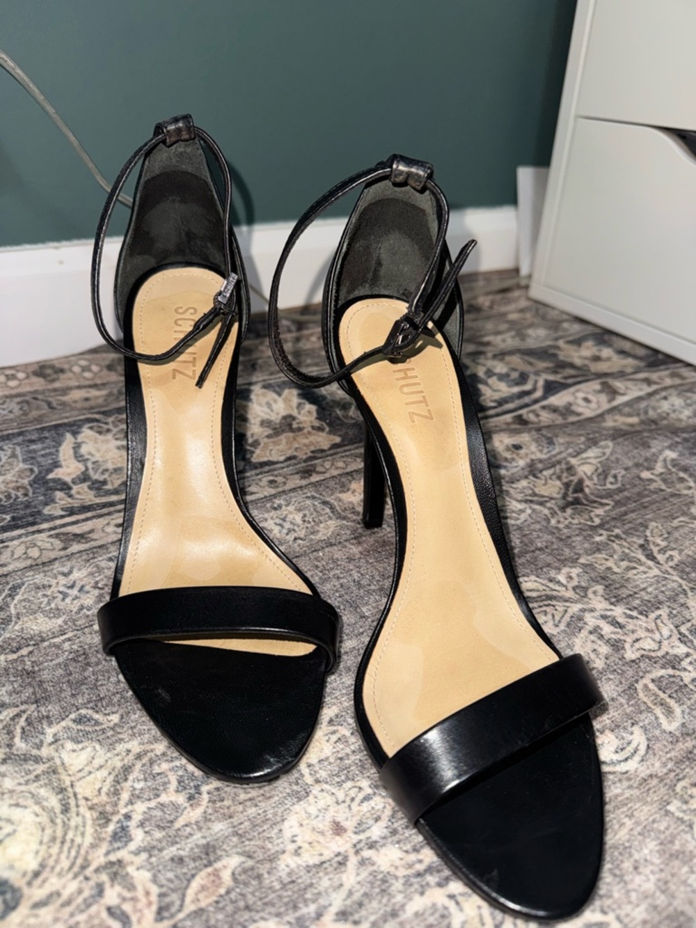 Shultz Cadey Lee Strappy Heel Sandals Size 38